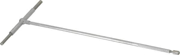 SPI - 3-1/2 to 6 Inch, 12 Inch Overall Length, Telescoping Gage - 12 Inch Long Handle, Hardened Tool Steel, Satin Chrome Finish - Exact Tooling