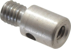 SPI - M2 Female, M3 Male, Stainless Steel, CMM Thread Adapter - 5mm Long - Exact Tooling