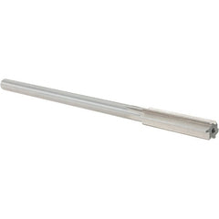 Alvord Polk - 0.3955" High Speed Steel 6 Flute Chucking Reamer - Straight Flute, 0.3105" Straight Shank, 1-3/4" Flute Length, 7" OAL - Exact Tooling