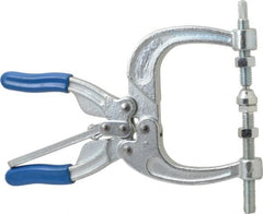Gibraltar - 700 Lb Load Capacity, 2.72" Throat Depth, 8.5" OAL, Carbon Steel, C Style Plier Clamp - Exact Tooling