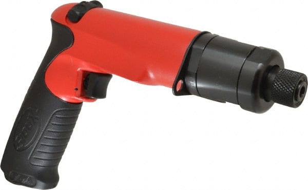 Sioux Tools - 1/4" Bit Holder, 1,200 RPM, Pistol Grip Handle Air Screwdriver - 145 In/Lb Torque, 30 CFM - Exact Tooling