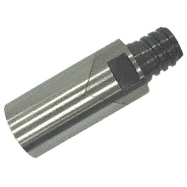 Iscar - T12 Connection to Tip, T12 Connection to Shank, Milling Tip Insert Threaded Extension - 1.5 Inch Extension Length, 0.72 Inch Max Diameter, Multimaster Series - Exact Tooling