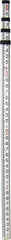 Johnson Level & Tool - Optical Level Aluminum Grade Rod - 4 Sections, 13 Ft. Overall Length - Exact Tooling