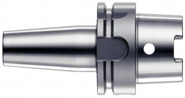 Bilz - 1" Hole Diam, HSK63A Taper Shank Shrink Fit Tool Holder & Adapter - 119.99mm Projection, 43.99mm Nose Diam, 57.99mm Clamping Depth, 18,000 RPM, Through Coolant - Exact Tooling