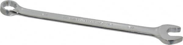 Proto - 1/2" Offset Combination Wrench - 15° Offset Angle, 7-29/32" OAL, Steel, Chrome Finish - Exact Tooling