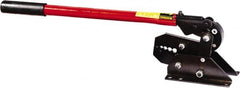 Loos & Co. - Multi-Cavity Bench Mounted Swaging Tool - Steel Tubing Handle - Exact Tooling