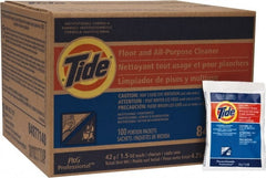 Tide - Packet Cleaner - Use on Fiberglass, Linoleum, Plastic, Stainless Steel, Wood - Exact Tooling