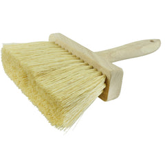 6″ Masonry Brush, 3″ Trim Length, White Tampico Fill - Exact Tooling
