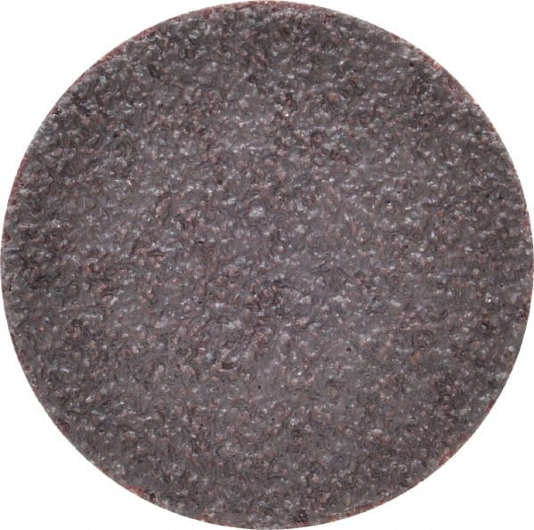 Norton - 2" Disc Diam, 36 Grit, Aluminum Oxide Quick Change Disc - Type R Attaching System, Coated, Brown, Very Coarse Grade, 25,000 RPM, R228 Series - Exact Tooling