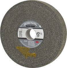 3M - 6" Diam, 1" Face Width, 1" Center Hole, Fine Grade, Silicon Carbide Deburring Wheel - Convolute, Extra Hard Density 9 Grade, 6,000 RPM - Exact Tooling