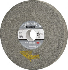 3M - 6" Diam, 1" Face Width, 1" Center Hole, Fine Grade, Silicon Carbide Deburring Wheel - Convolute, Hard Density 10 Grade, 6,000 RPM - Exact Tooling