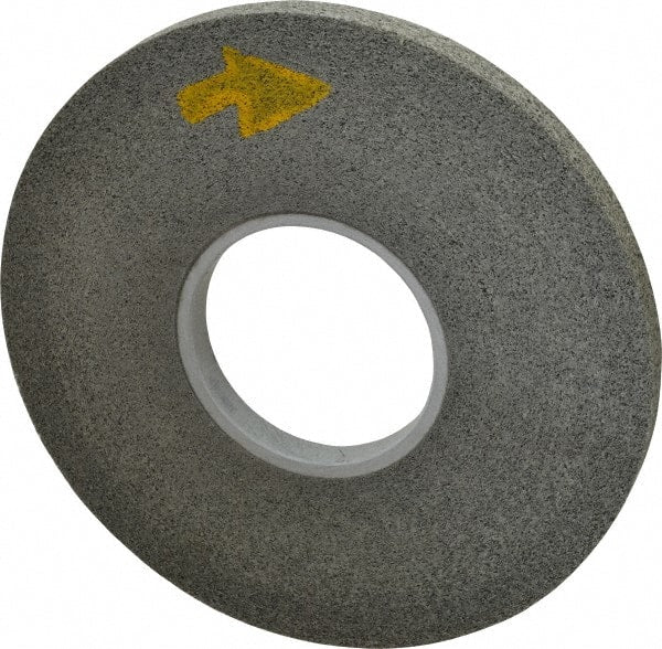 3M - 8" Diam, 1/2" Face Width, 3" Center Hole, Fine Grade, Silicon Carbide Deburring Wheel - Convolute, Hard Density 10 Grade, 4,500 RPM - Exact Tooling