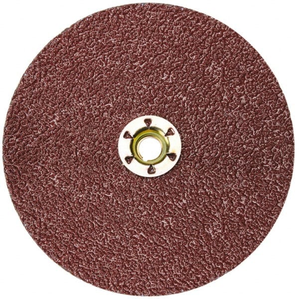 3M - 4-1/2" Diam 36 Grit Fiber Disc - Very Coarse Grade, Ceramic, 13,300 Max RPM, Series 785C - Exact Tooling