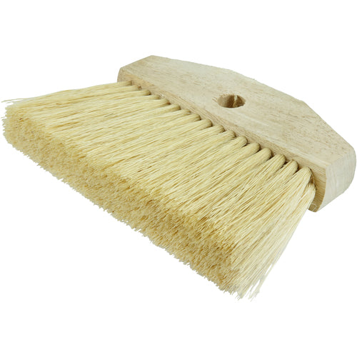 7″ Acid Brush, White Tampico Fill, 3-1/2″ Trim Length, with Detachable Handle - Exact Tooling