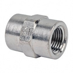 Value Collection - 1/8" Internal Pipe, Brass Coupling - FNPT - Exact Tooling