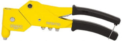 Stanley - Swivel Head Hand Riveter - 3/32 to 3/16" Rivet Capacity, 11-1/2" OAL - Exact Tooling