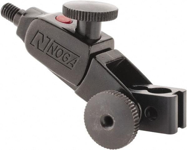 Noga - 3 Inch Long, Magnetic Indicator Base Fine Adjustment Clamp - Use With Dial and Test Indicators - Exact Tooling