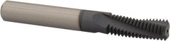 Carmex - 7/16-20 UNF, 0.312" Cutting Diam, 3 Flute, Solid Carbide Helical Flute Thread Mill - Internal Thread, 0.83" LOC, 2-1/2" OAL, 5/16" Shank Diam - Exact Tooling