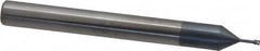 Carmex - #2-56, #3-56 UNC, UNF, 0.065" Cutting Diam, 3 Flute, Solid Carbide Helical Flute Thread Mill - Internal Thread, 0.17" LOC, 2-1/2" OAL, 1/4" Shank Diam - Exact Tooling