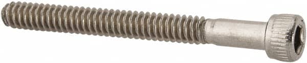 Value Collection - #4-40 UNC Hex Socket Drive, Socket Cap Screw - Grade 18-8 Stainless Steel, Uncoated, 1-1/8" Length Under Head - Exact Tooling
