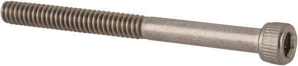 Value Collection - #4-40 UNC Hex Socket Drive, Socket Cap Screw - Grade 18-8 Stainless Steel, Uncoated, 1-3/8" Length Under Head - Exact Tooling