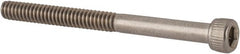 Value Collection - #4-40 UNC Hex Socket Drive, Socket Cap Screw - Grade 18-8 Stainless Steel, Uncoated, 1-3/8" Length Under Head - Exact Tooling