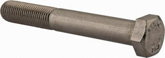 Value Collection - 3/8-24 UNF, 2-3/4" Length Under Head Hex Head Cap Screw - Partially Threaded, Grade 18-8 Stainless Steel, Uncoated, 9/16" Hex - Exact Tooling