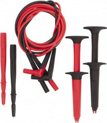 Fluke - Black/Red Electrical Test Equipment Leads Set - Exact Tooling
