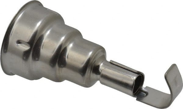 Steinel - 9mm Outside Diameter Heat Gun Reflector Nozzle - For Use with HG 2310 LCD, HG 2510 ESD, HL 1910 E and HL 2010 E - Exact Tooling