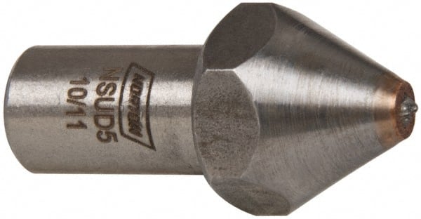 Norton - 1/2 Carat Single Point Diamond Dresser - 1-7/16" Long x 7/16" Shank Diam, 5/8" Diam Head - Exact Tooling