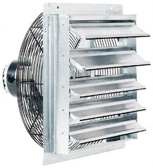 Fantech - 7" Blade, 1/30 hp, 140 Max CFM, Single Phase Vertical & Horizontal Mounting Direct Drive Fan - 1.4 Amps, 115 Volts, 1 Speed - Exact Tooling