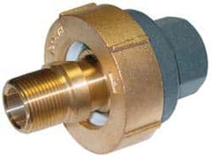 Barco - 3-1/8" Pipe, 3-1/8" Flange Thickness, Straight Casing, Straight Ball Swivel Joint - Bronze Ball & Nut with Iron Body, 340 psi Water, 240 psi Steam, Size Code 12, NPT Ends - Exact Tooling