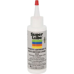 Synco Chemical - 4 oz Bottle Synthetic Lubricant - Translucent, -40°F to 500°F, Food Grade - Exact Tooling