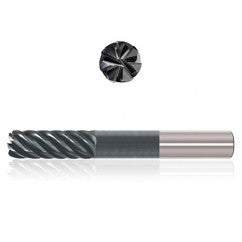 ‎1″ Dia. × 1″ Shank × 1-1/2″ DOC × 5″ OAL, Sistral, 7 Flute, Variable Helix, Straight, External, Square, Solid End Mill - Exact Tooling