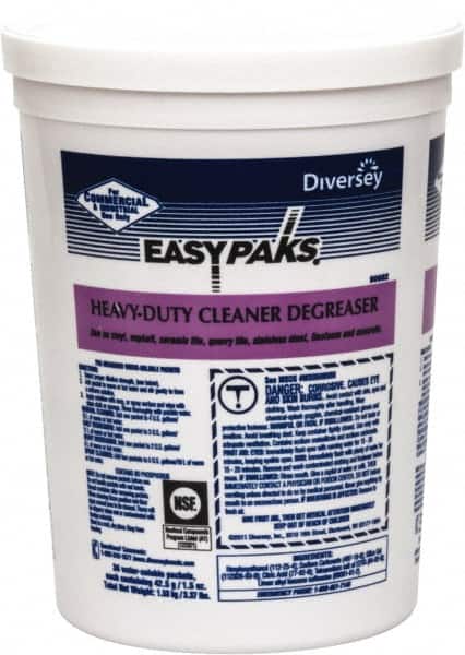 Easy Paks - 1.5 oz Packet Cleaner/Degreaser - Water-Based, Unscented - Exact Tooling