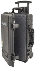 Pelican Products, Inc. - 13-13/16" Wide x 13-13/16" Deep x 9" High, Clamshell Hard Case - Black, Polypropylene - Exact Tooling