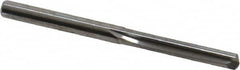 Hertel - 9/64", 140° Point, Solid Carbide Straight Flute Drill Bit - Exact Tooling