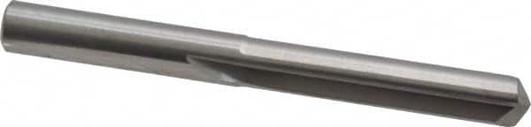 Hertel - 17/64", 140° Point, Solid Carbide Straight Flute Drill Bit - Exact Tooling