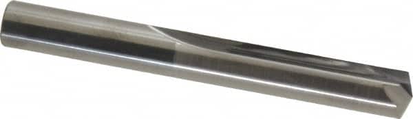 Hertel - 23/64", 140° Point, Solid Carbide Straight Flute Drill Bit - Exact Tooling