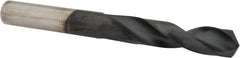 Hertel - 0.277" 135° Spiral Flute Cobalt Screw Machine Drill Bit - TiAlN Finish, Right Hand Cut, 1-1/2" Flute Length, 2-11/16" OAL, Split Point, Straight Shank - Exact Tooling