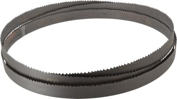 Starrett - 4 to 6 TPI, 11' Long x 1" Wide x 0.035" Thick, Welded Band Saw Blade - Bi-Metal, Toothed Edge, Modified Tooth Set, Contour Cutting - Exact Tooling