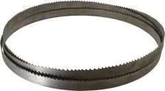 Starrett - 3 to 4 TPI, 12' 4" Long x 1" Wide x 0.035" Thick, Welded Band Saw Blade - Bi-Metal, Toothed Edge, Modified Tooth Set, Contour Cutting - Exact Tooling