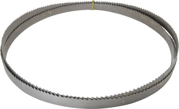 Starrett - 3 to 4 TPI, 13' 4" Long x 1" Wide x 0.035" Thick, Welded Band Saw Blade - Bi-Metal, Toothed Edge, Modified Tooth Set, Contour Cutting - Exact Tooling