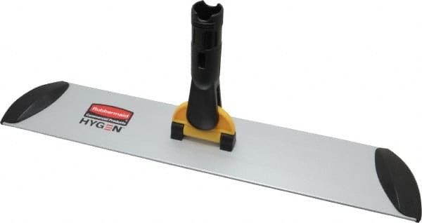 Rubbermaid - 18.1" Long x 3-1/2" Wide Aluminum Dust Mop Frame - Yellow, Quick Connect - Exact Tooling