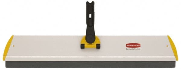 Rubbermaid - 24.1" Long x 4-1/2" Wide Aluminum Squeegee Frame - Yellow, Quick Connect - Exact Tooling