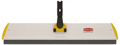 Rubbermaid - 24.1" Long x 4-1/2" Wide Aluminum Squeegee Frame - Yellow, Quick Connect - Exact Tooling