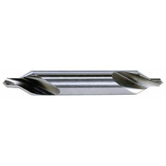 Hertel - #2 Plain Cut 82° Incl Angle Solid Carbide Combo Drill & Countersink - Exact Tooling