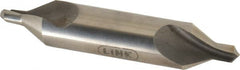 Hertel - #7 Plain Cut 60° Incl Angle High Speed Steel Combo Drill & Countersink - Exact Tooling