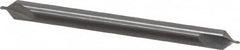 Hertel - #00 Plain Cut 82° Incl Angle Solid Carbide Combo Drill & Countersink - Exact Tooling