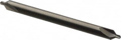 Hertel - #1 Plain Cut 82° Incl Angle Solid Carbide Combo Drill & Countersink - Exact Tooling